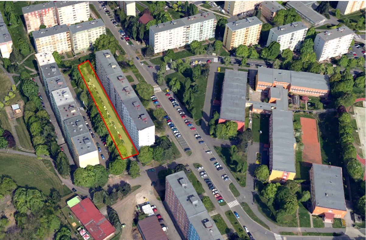 Sokolov: Ve vnitrobloku Švabinského přibude 38 parkovacích míst