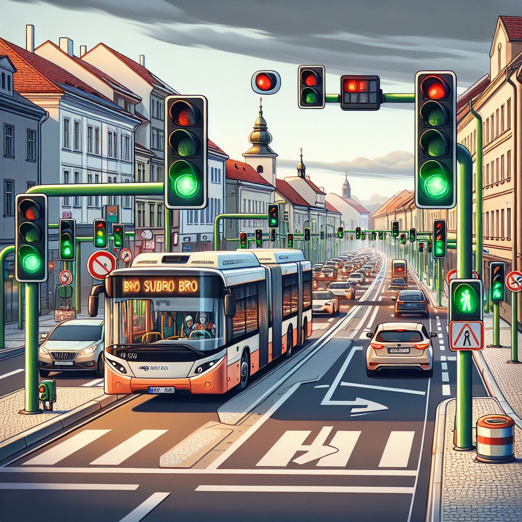 Chytré semafory urychlí jízdu pro 150 autobusů