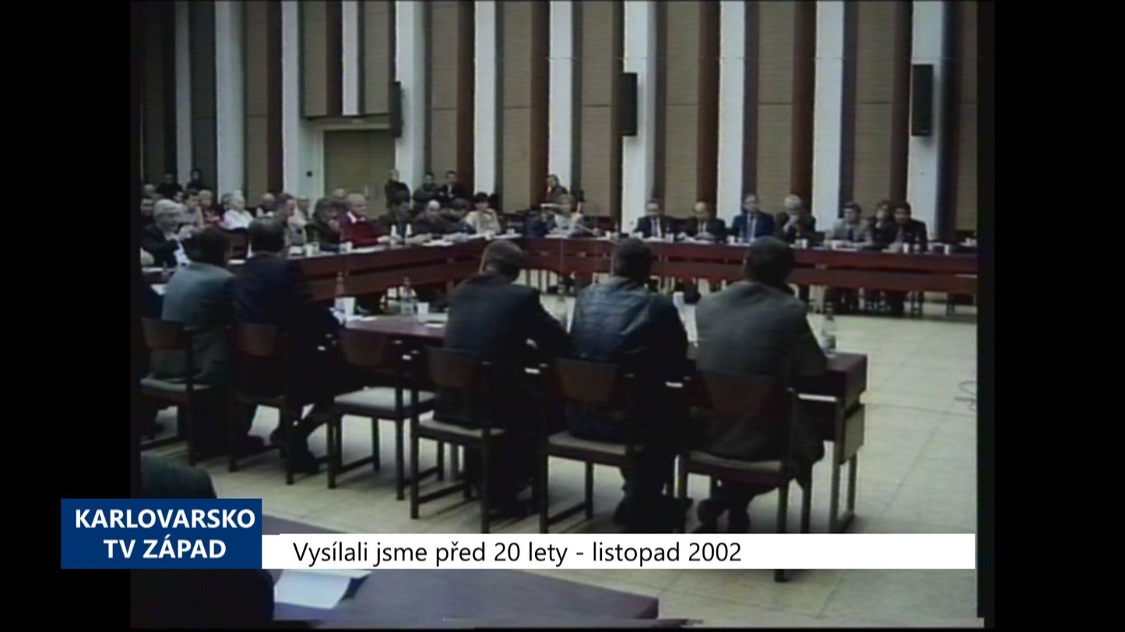 2002 – Cheb: Nové Zastupitelstvo napoprvé nezvolilo vedení města (TV Západ)