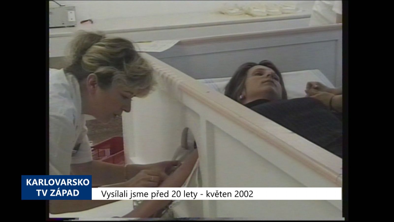 2002 – Cheb: Studenti absolvovali již 600 bezplatných odběrů krve (TV Západ)