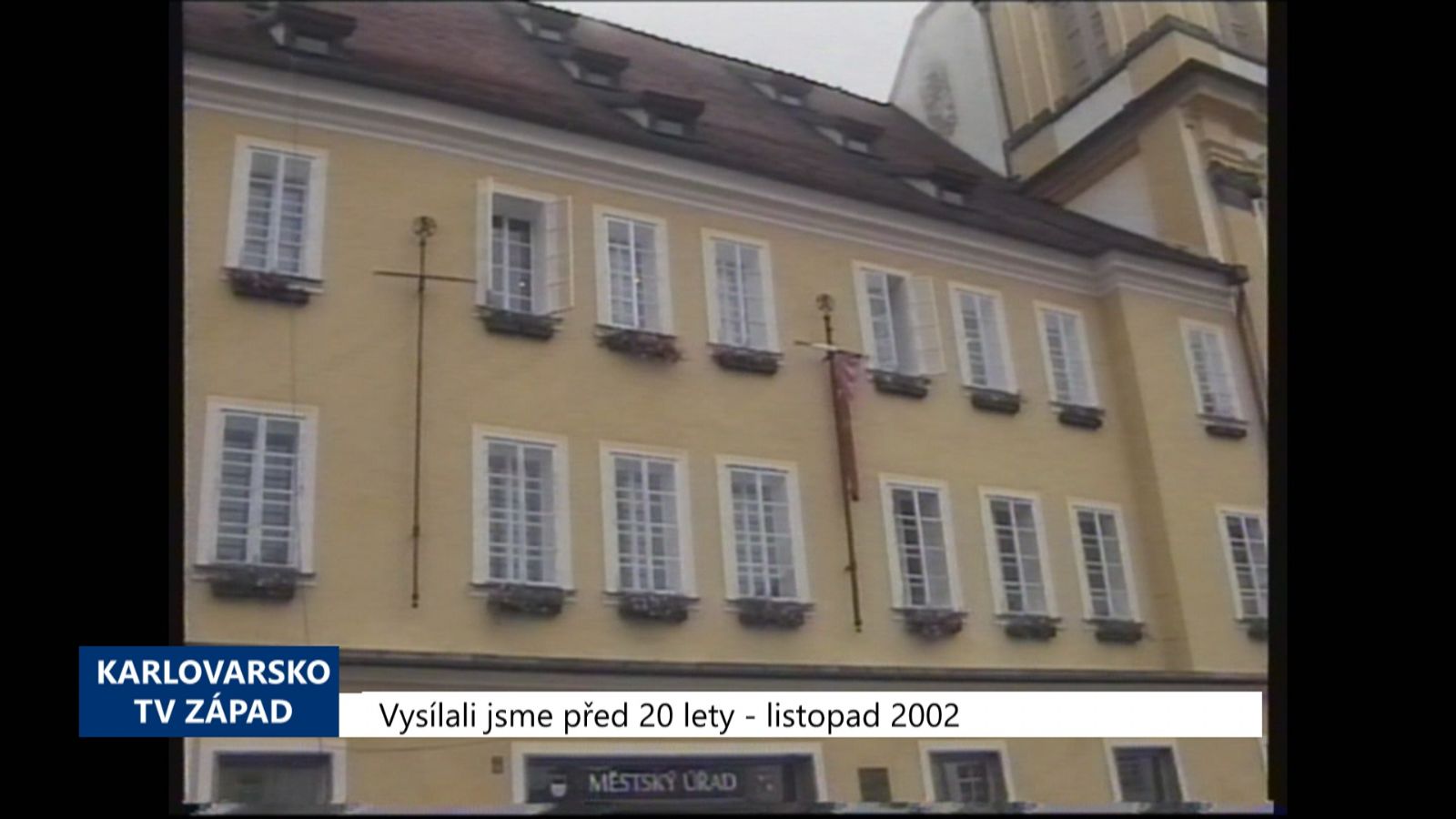 2002 – Cheb: Vypsána výběrka na místa všech vedoucích Odborů města (TV Západ)