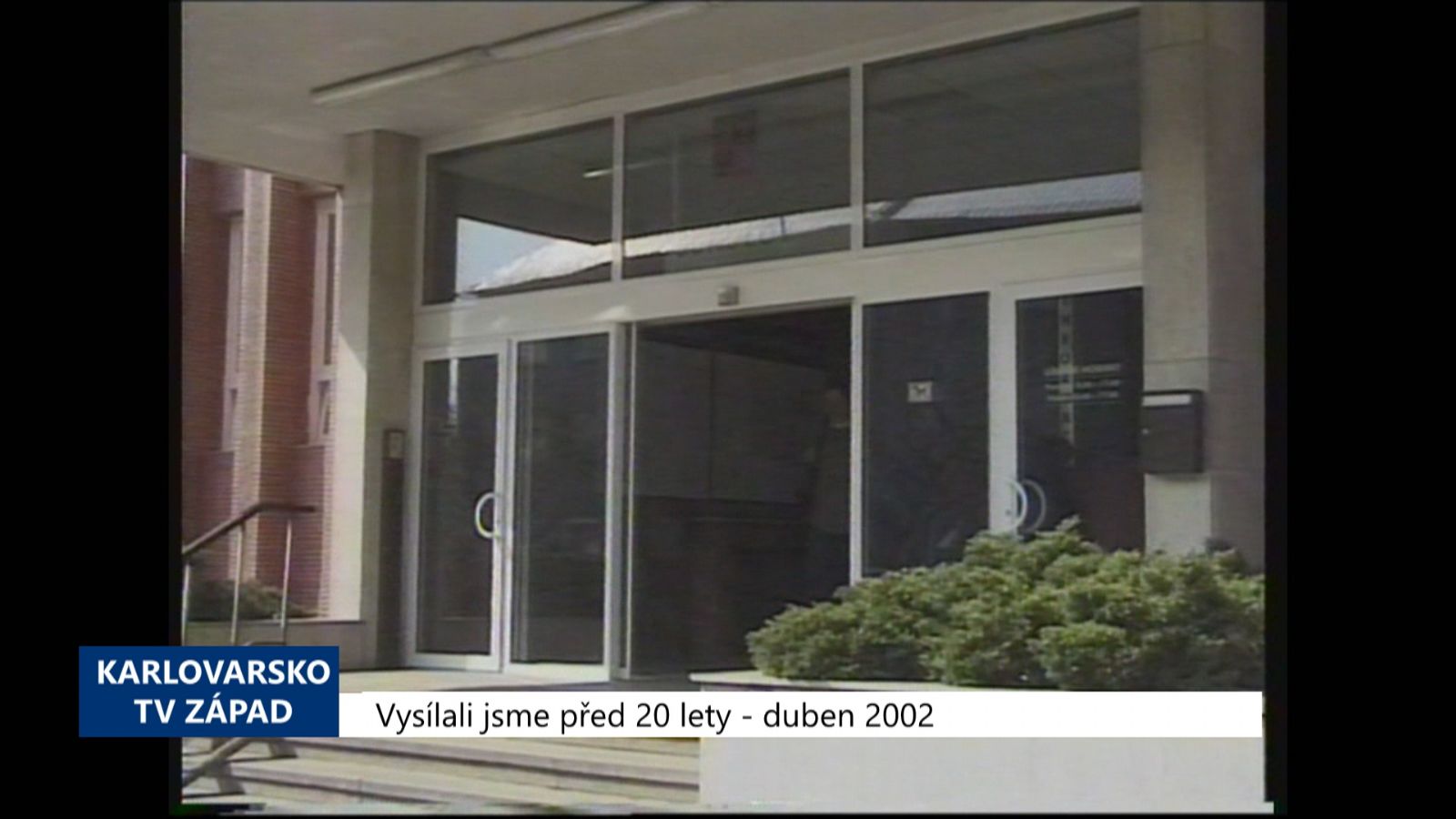 2002 – Sokolov: Město usiluje o budovu rušeného Okresního úřadu (TV Západ)