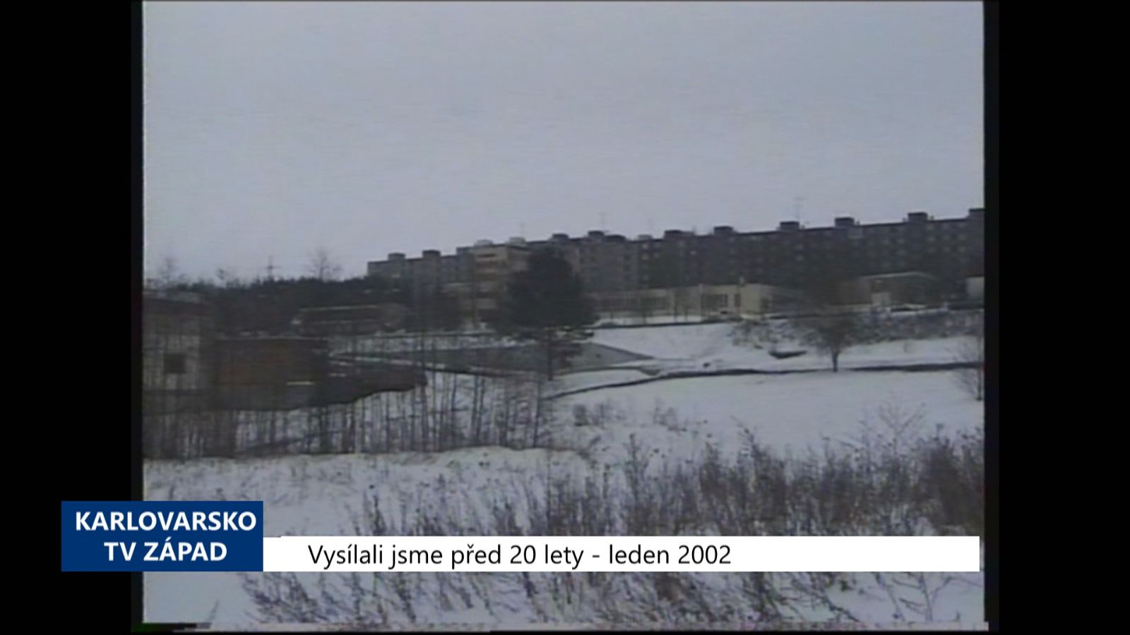 2002 – Sokolov: Město vytvoří družstvo kvůli 58 novým bytům (TV Západ)