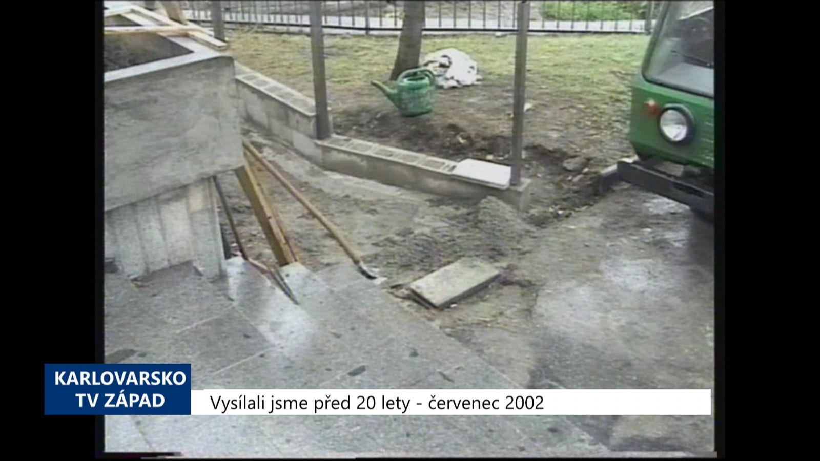 2002 – Sokolov: Městský úřad bude bezbariérově přístupný z parkoviště (TV Západ)