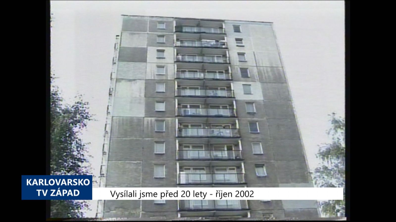 2002 – Sokolov: První výškový panelák půjde do rekonstrukce (TV Západ)