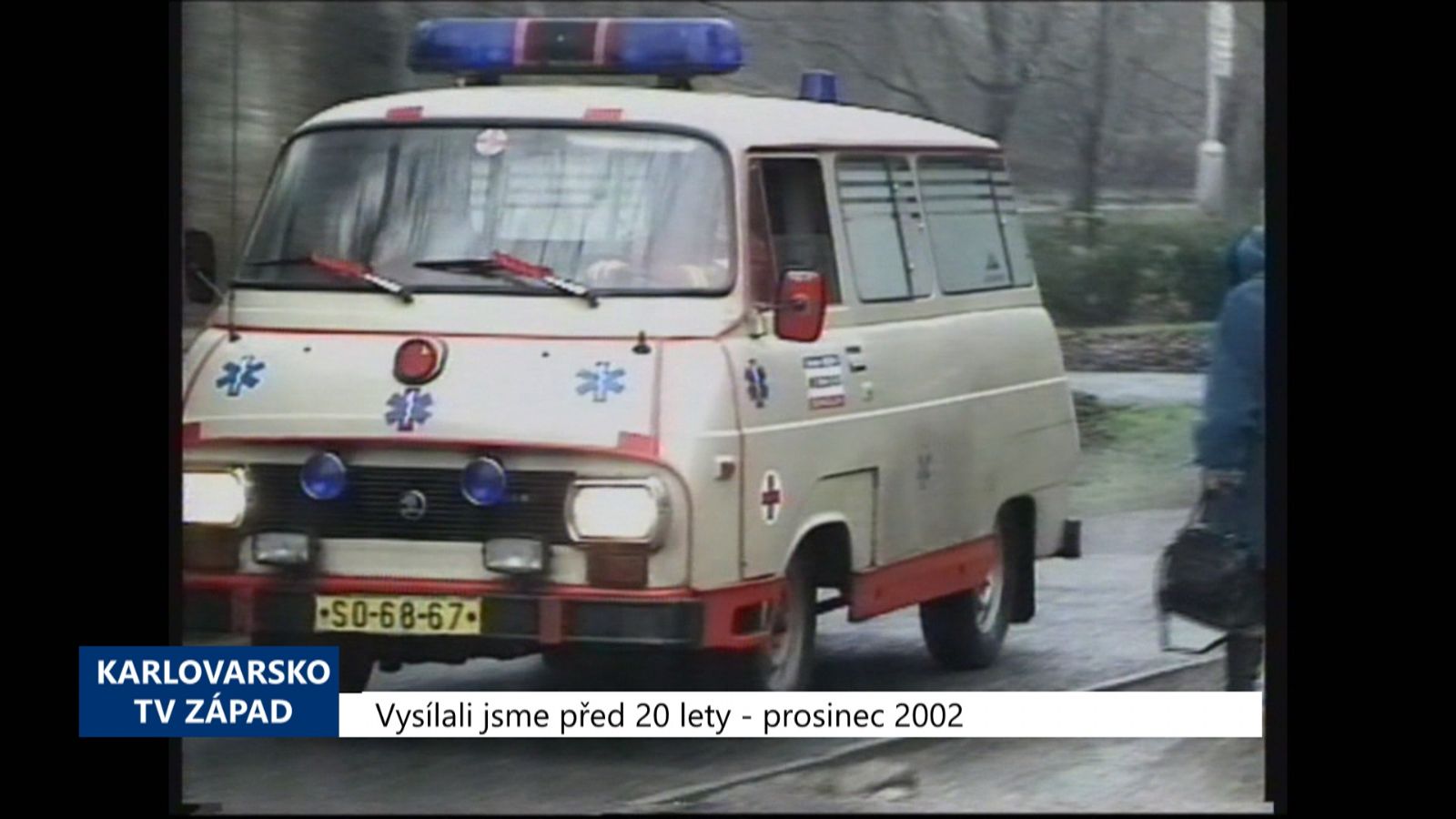 2002 – Sokolov: Vjezd k poliklinice zůstane pro sanitky volný (TV Západ)