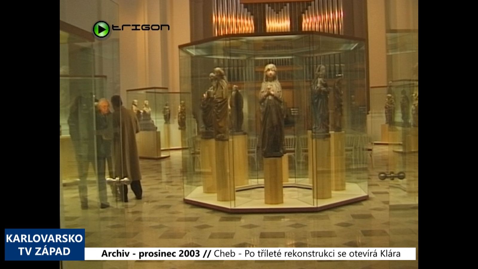 2003 – Cheb: Po tříleté rekonstrukce se otevírá Klára (TV Západ)