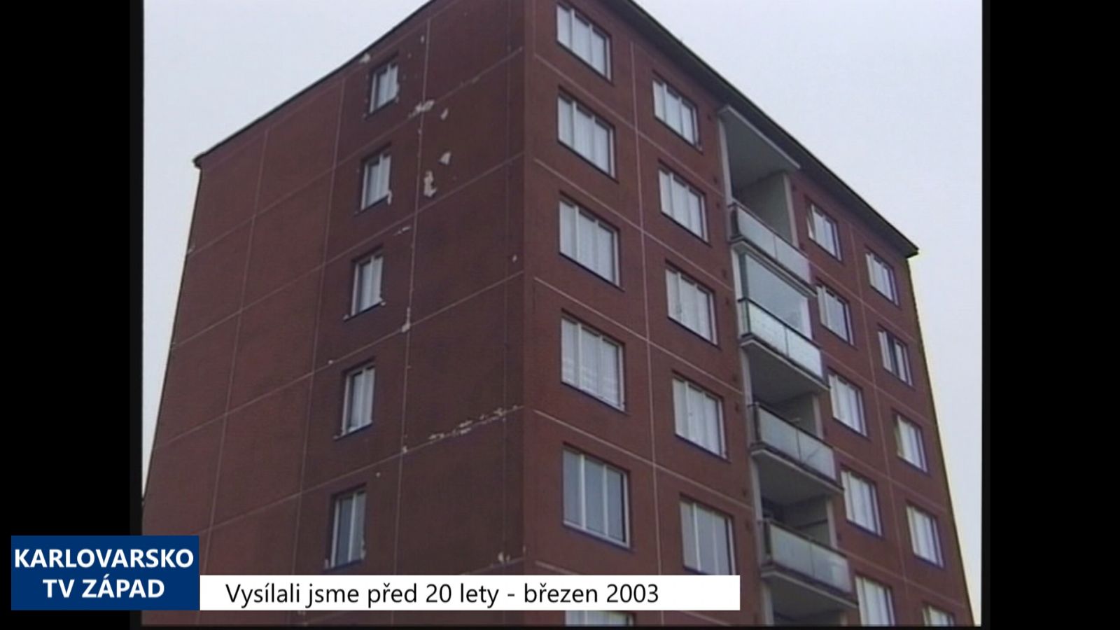 2003 – Cheb: Prodeje bytů obálkovou metodou se zruší (TV Západ)