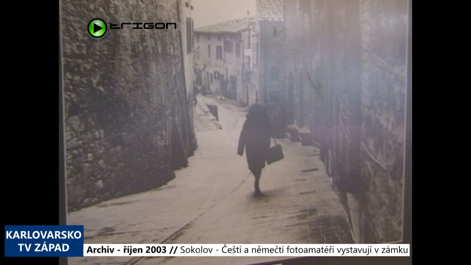 2003 – Sokolov: Čeští a němečtí fotoamatéři vystavují v zámku (TV Západ)