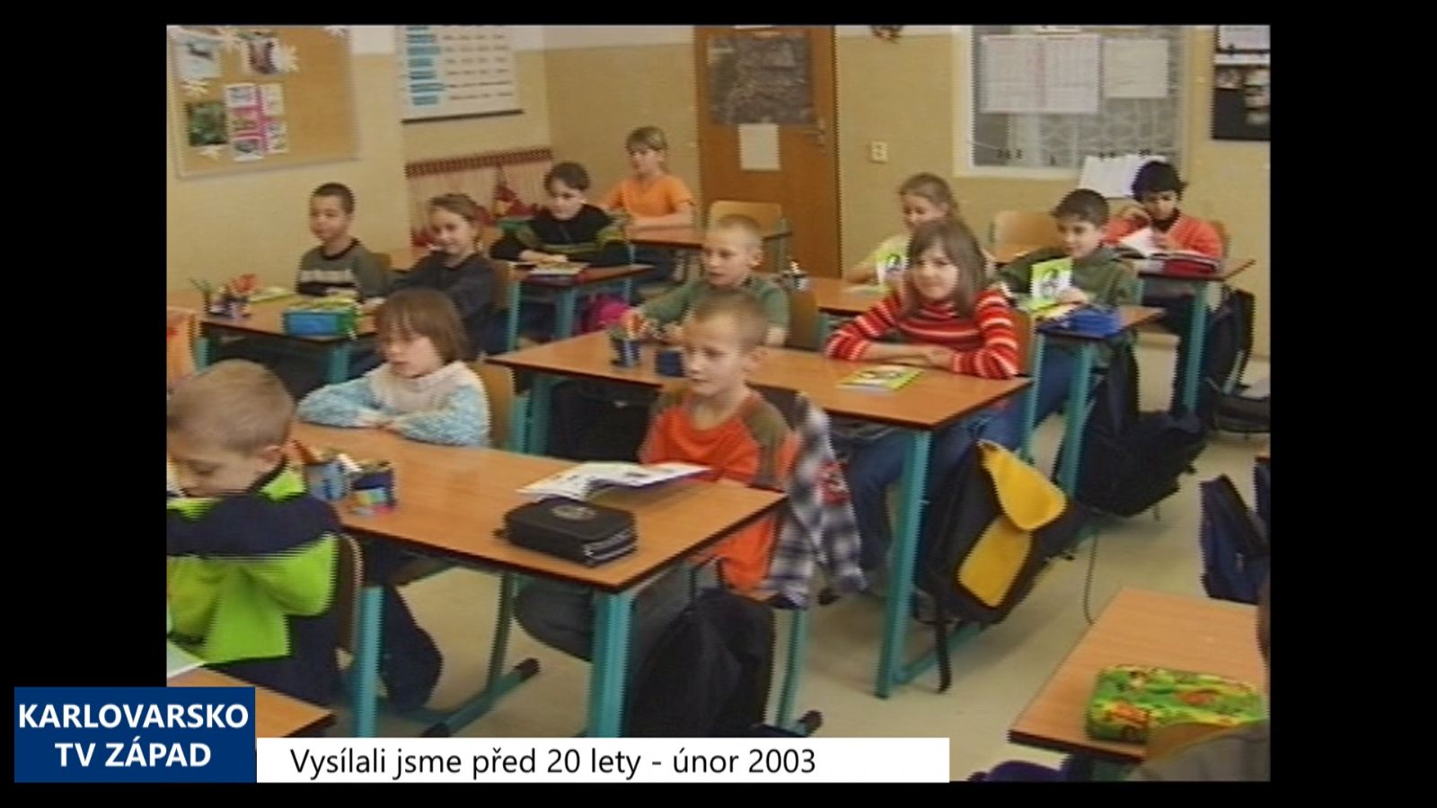 2003 – Sokolov: Děti obdržely druhý díl Ajaxova zápisníku (TV Západ)