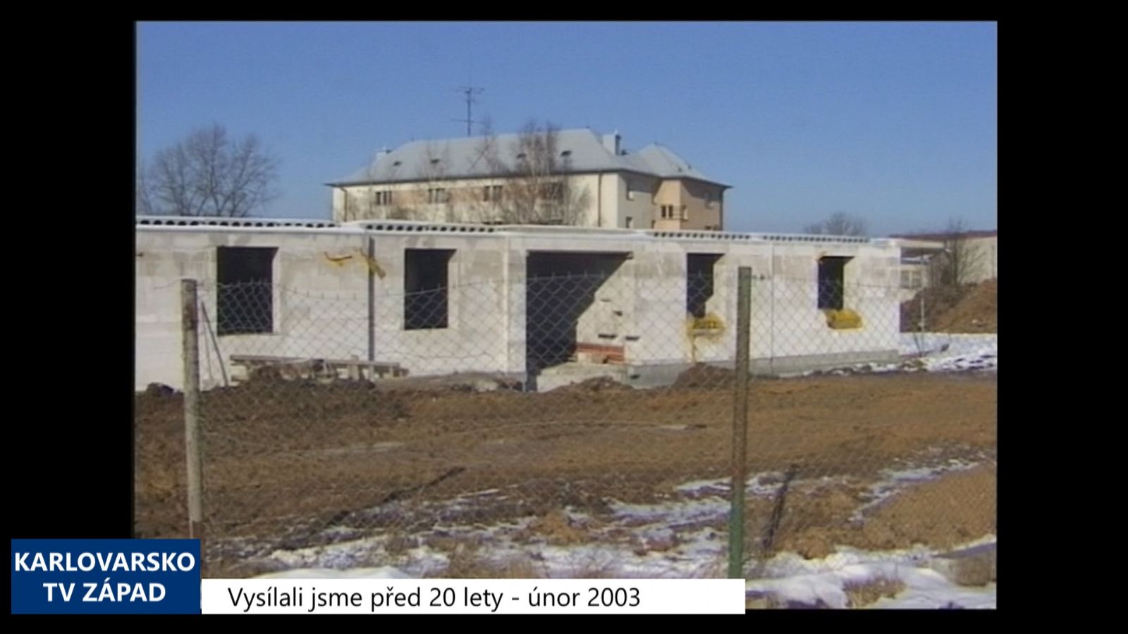 2003 – Sokolov: Na Vítězné město vybuduje chodník u nových domů (TV Západ)