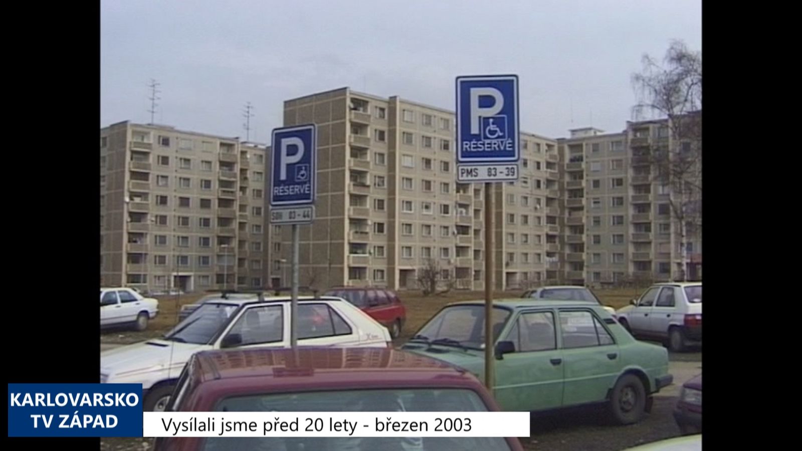 2003 – Sokolov: Přidělování vyhrazených parkování se zpřísní (TV Západ)