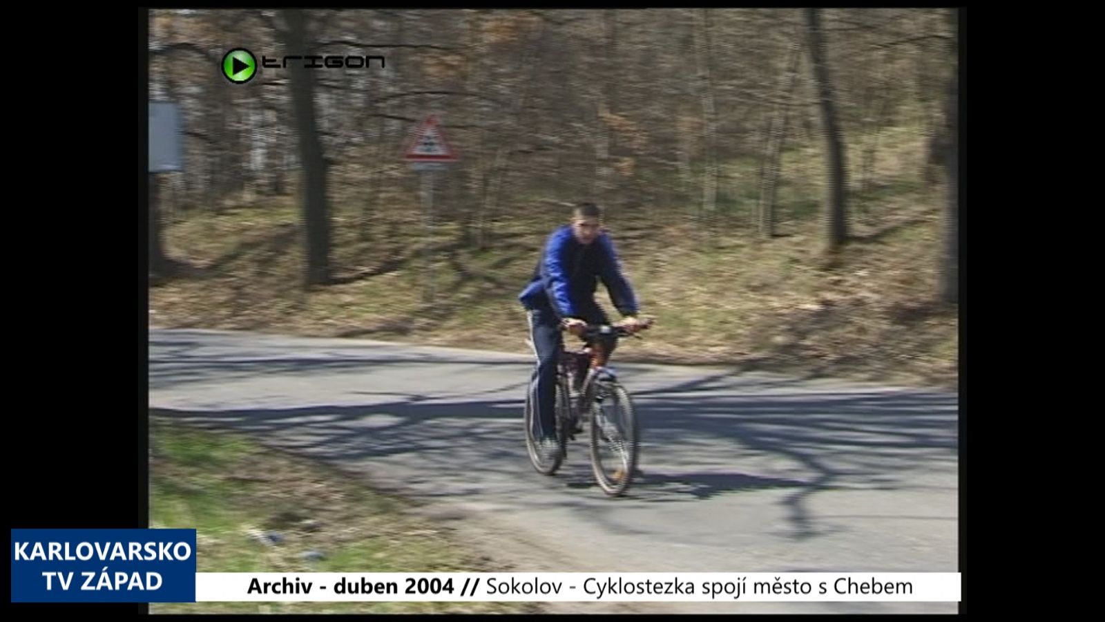 2004 – Sokolov: Cyklostezka spojí město s Chebem (TV Západ)