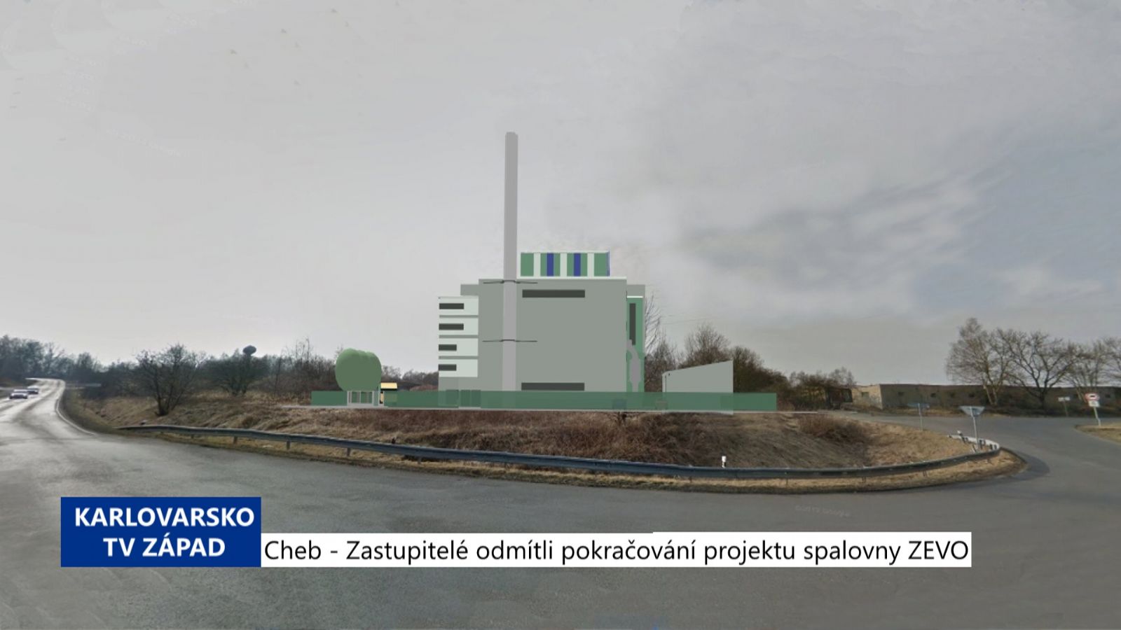 Cheb: Zastupitelé odmítli pokračování projektu spalovny ZEVO (TV Západ)