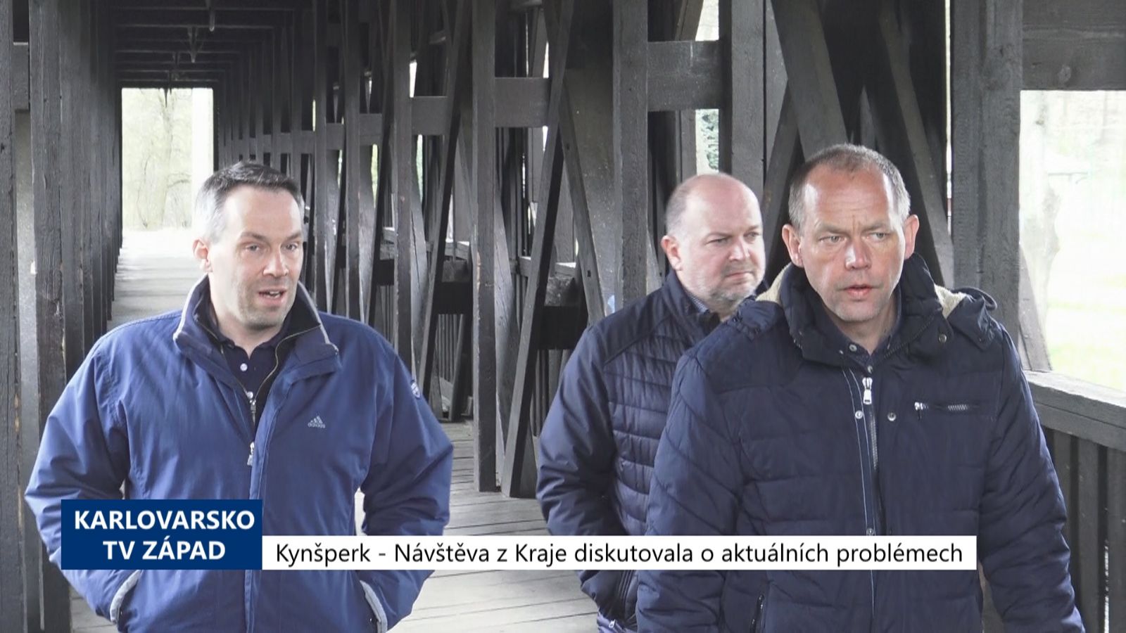 Kynšperk: Návštěva z Kraje diskutovala o aktuálních problémech (TV Západ)