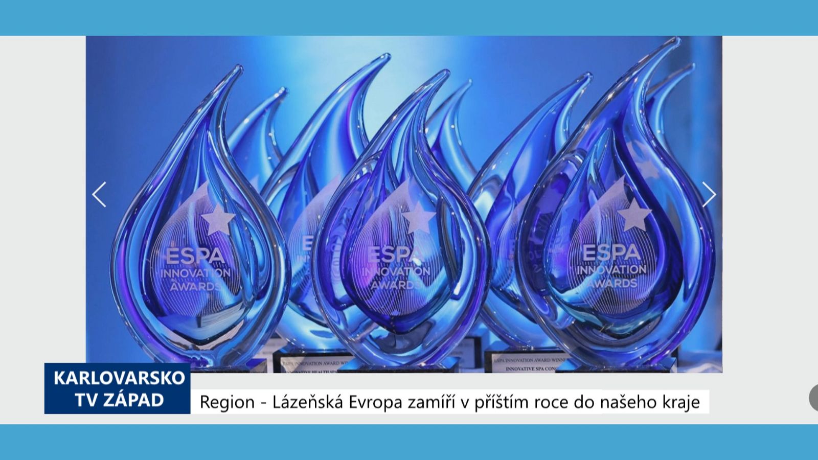 Region: Lázeňská Evropa zamíří v příštím roce do našeho kraje (TV Západ)