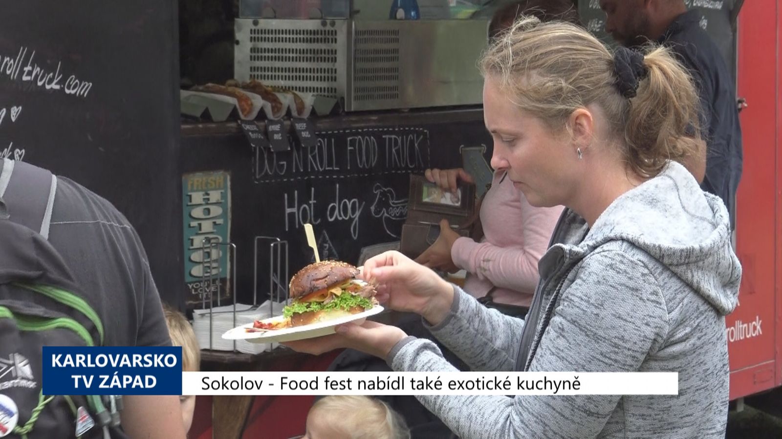 Sokolov: Food fest nabídl také exotické kuchyně (TV Západ)
