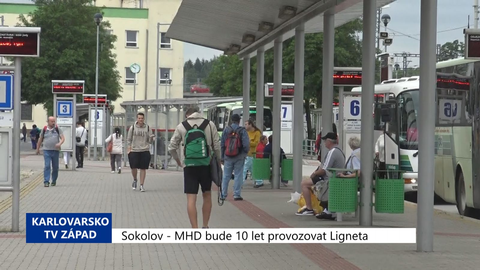 Sokolov: MHD bude 10 let provozovat společnost Ligneta (TV Západ)