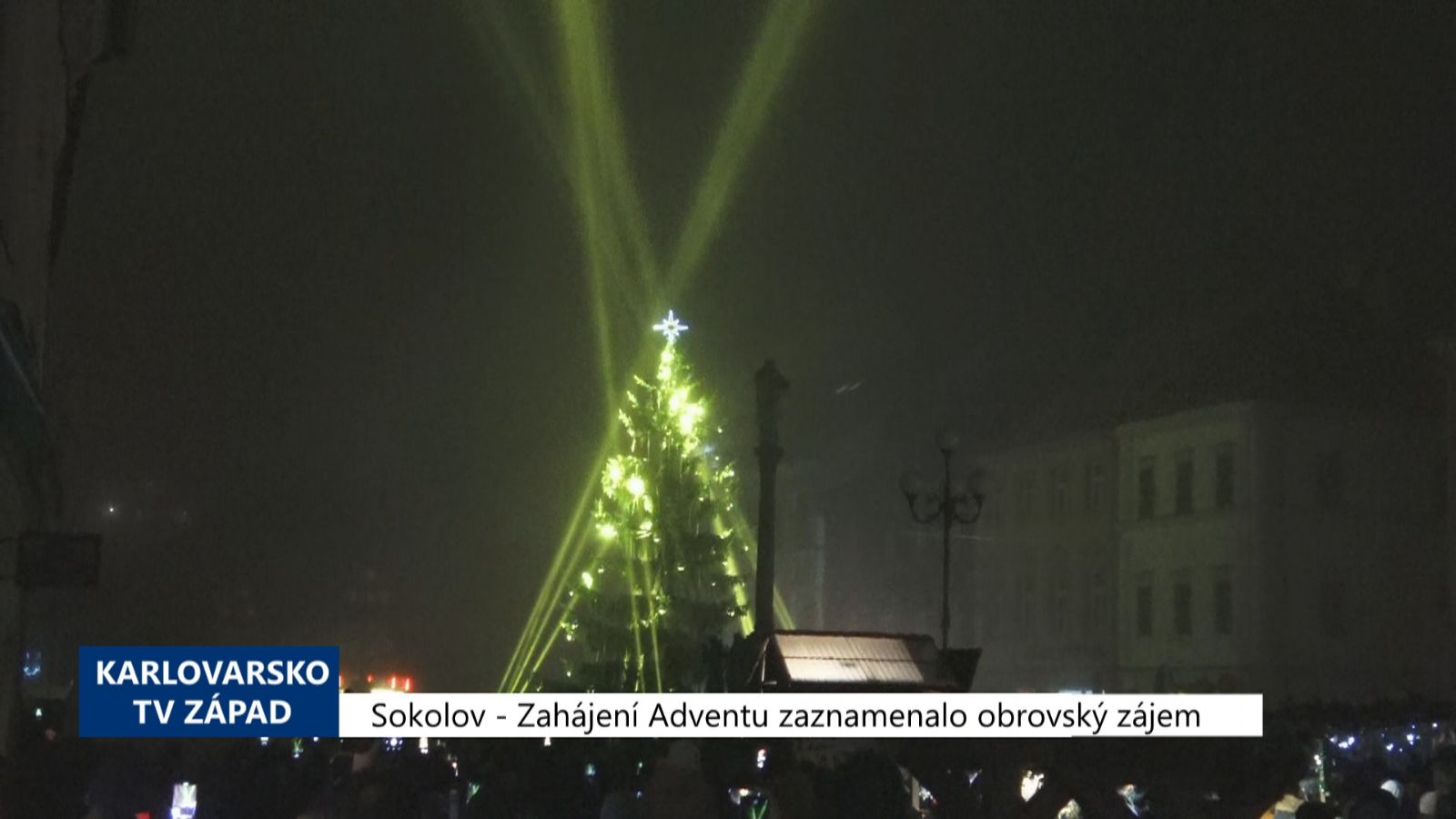 Sokolov: Zahájení Adventu zaznamenalo obrovský zájem (TV Západ)