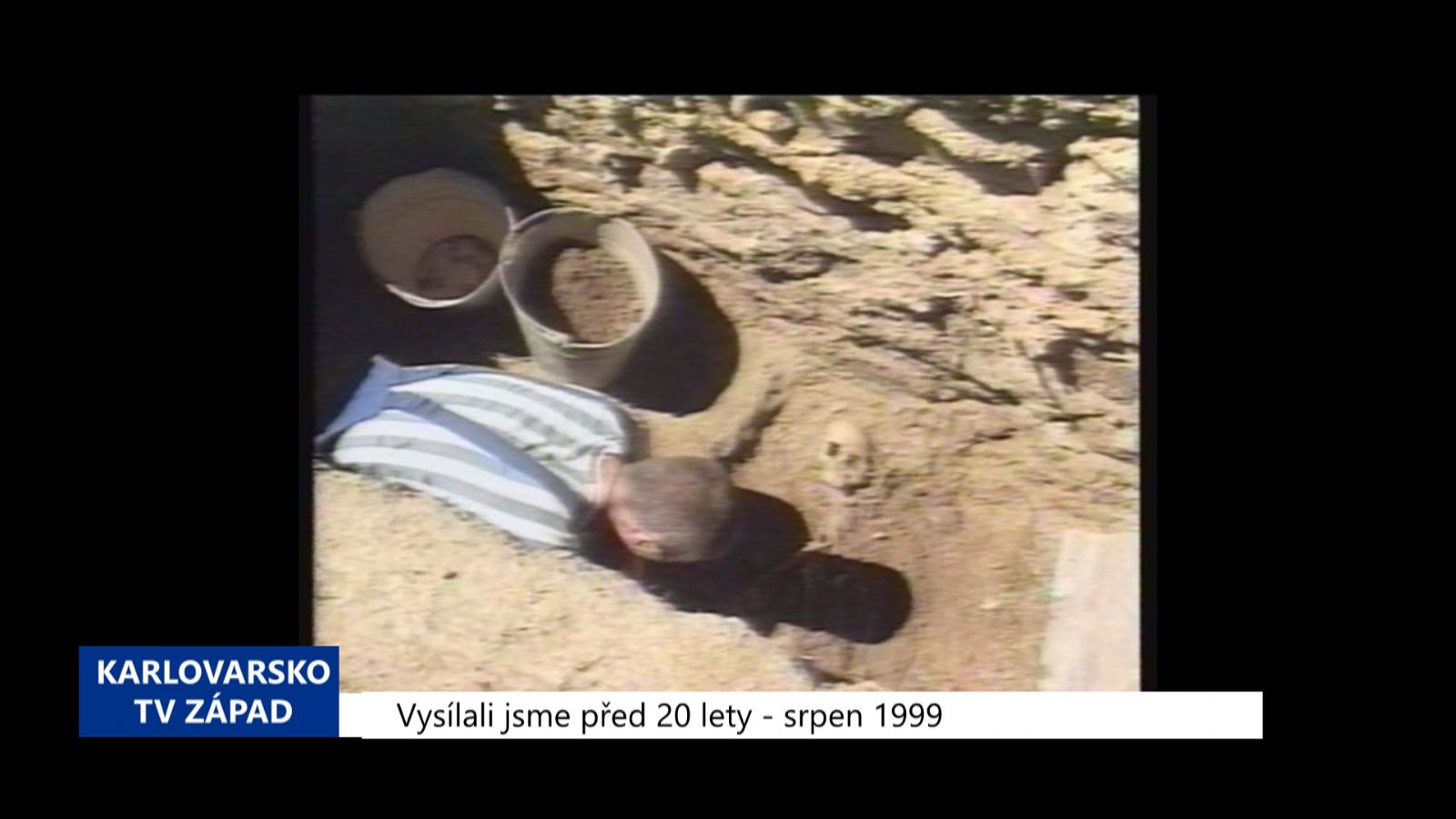 1999 - Cheb: Archeologický průzkum na hradě (TV Západ)