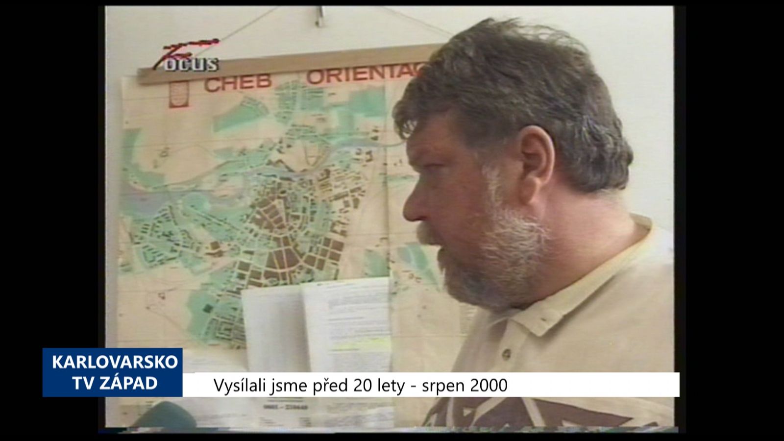 2000 – Cheb: Hladina hluku se ve městě snížila (TV Západ)