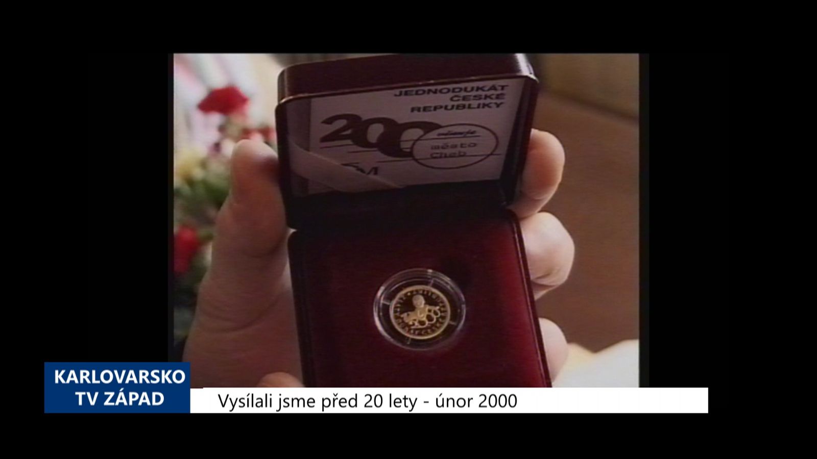 2000 – Cheb: První letošní miminka dostala Jednodukát z ryzího zlata (TV Západ)