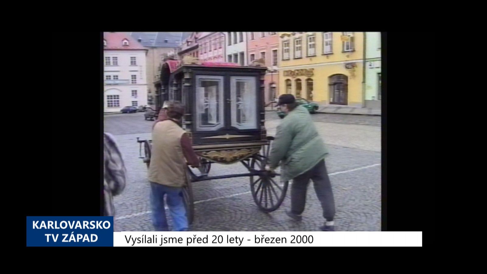 2000 – Cheb: Součástí nové výstavy je i unikátní pohřební vůz (TV Západ)