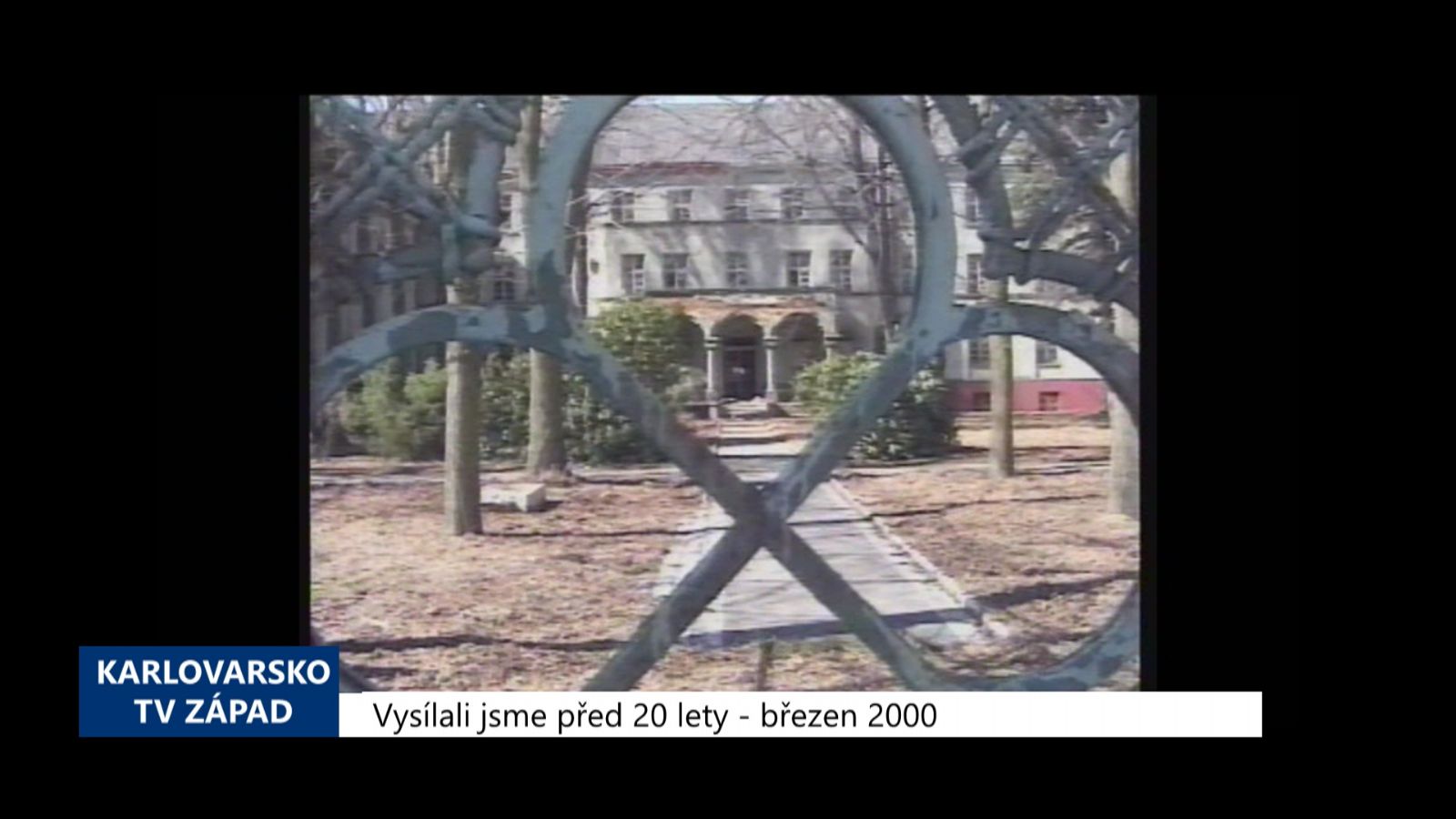 2000 – Cheb: Využití chátrajícího kláštera je stále nejasné (TV Západ)