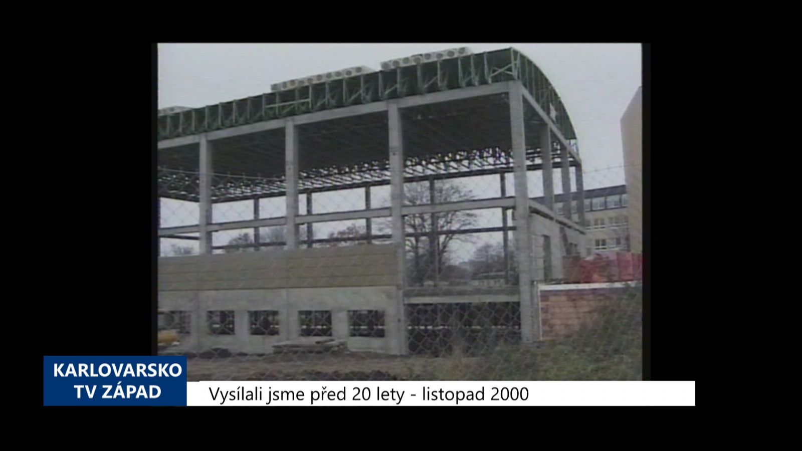 2000 – Sokolov: Gymnázium bude mít novou sportovní halu (TV Západ)