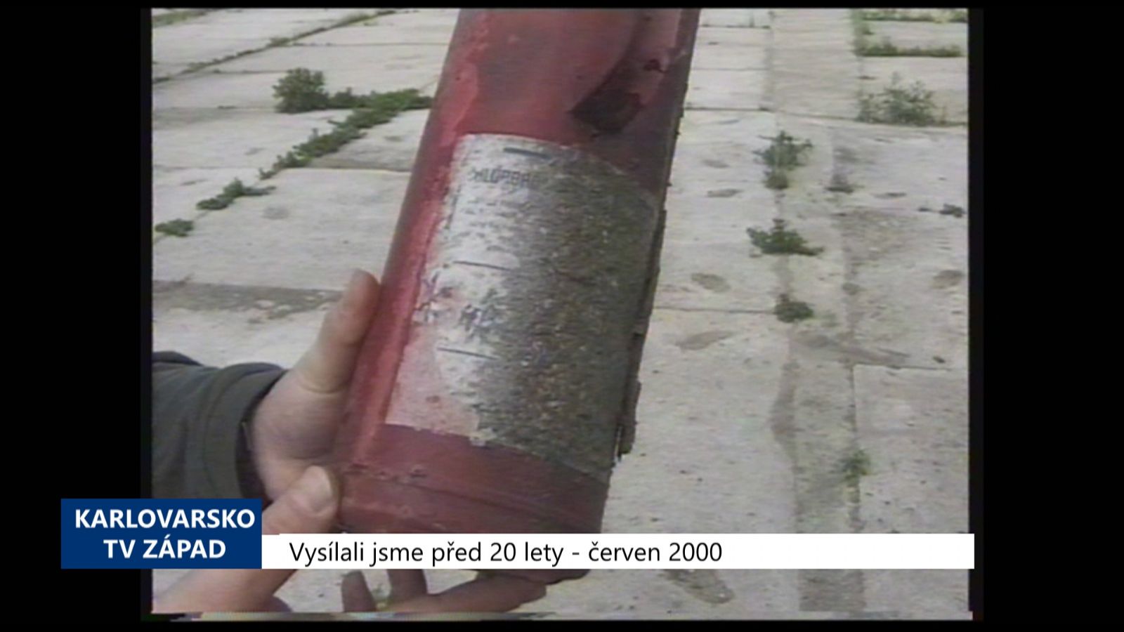 2000 – Sokolov: Staré hasičáky mohou způsobit ekologickou havárii (TV Západ)