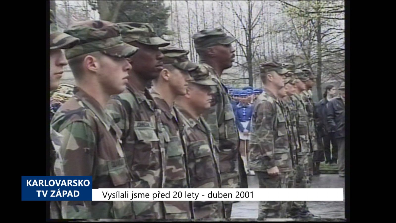 2001 – Cheb: Pietního aktu se zúčastnili i američtí vojáci (TV Západ)