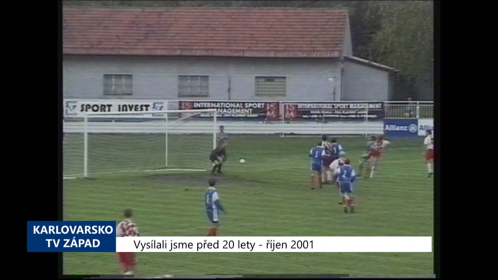 2001 – Cheb: Union porazil 1. FC Plzeň 3:1 (TV Západ)