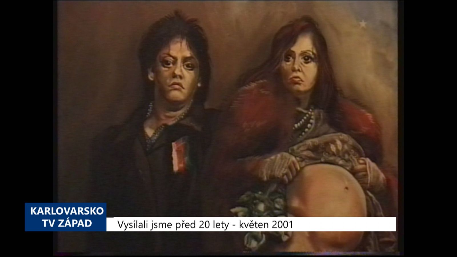 2001 – Cheb: V galerii G4 je k vidění výstava Sára a Jan (TV Západ)
