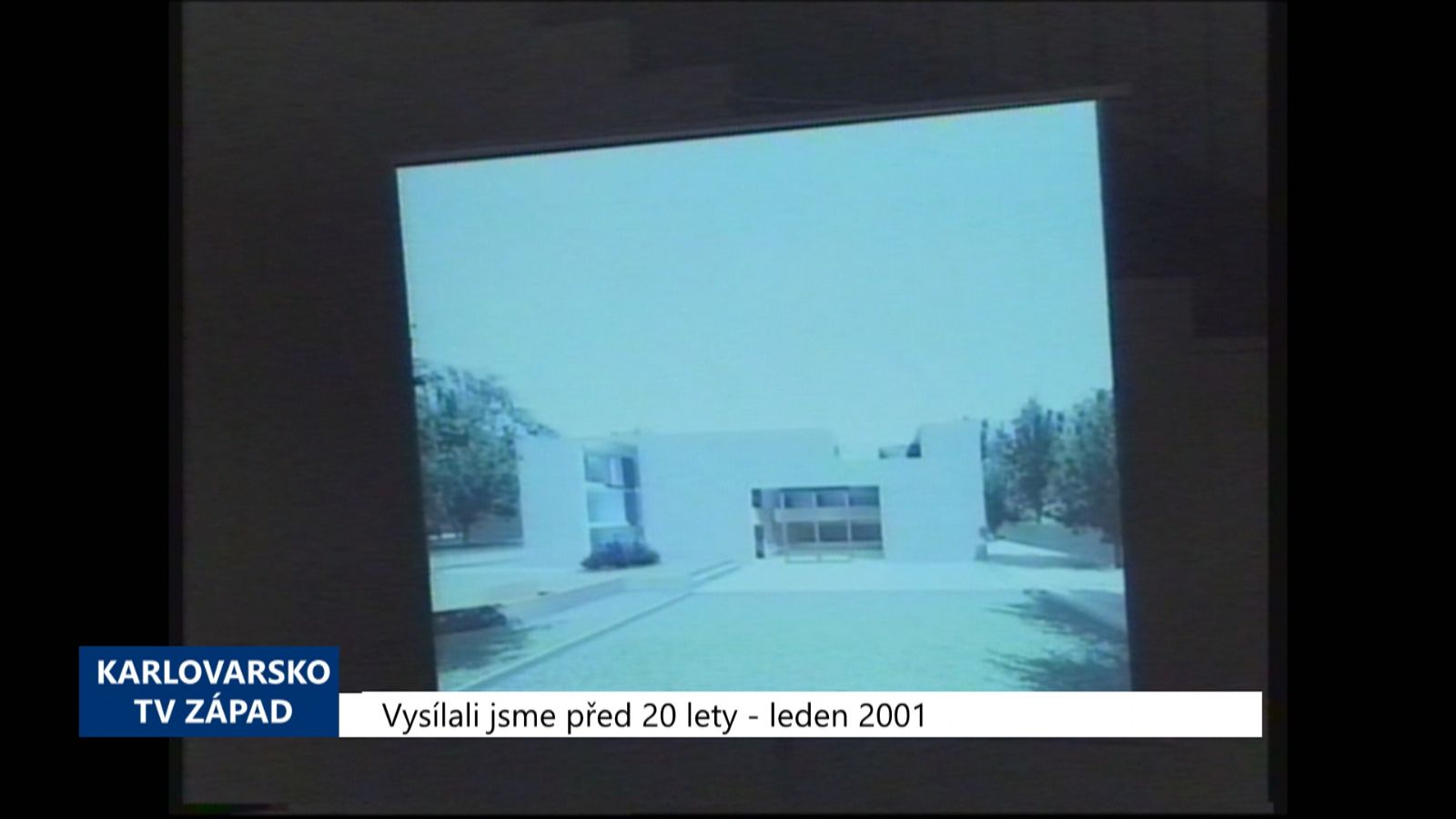 2001 – Cheb: Výstava představila práce mladých architektů (TV Západ)