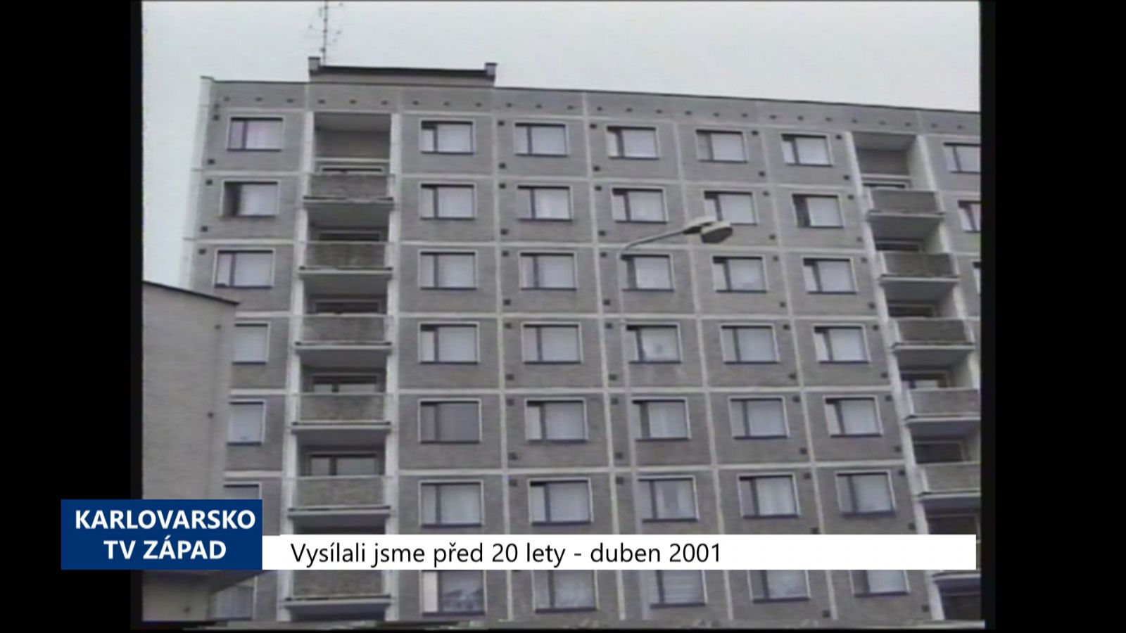 2001 – Sokolov: Město řešilo převzetí penzionu pro důchodce (TV Západ)