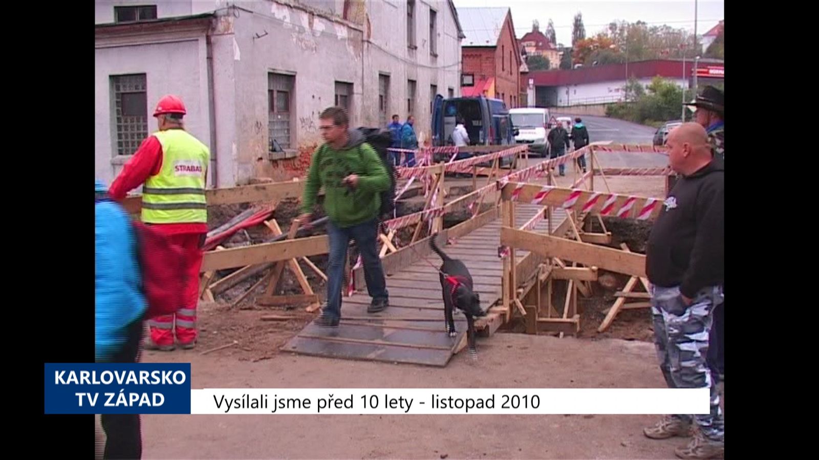 2010 – Cheb: Oprava mostku u Skalky končí (4212) (TV Západ)