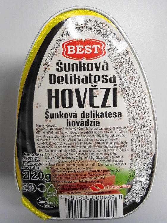 Potravinářská inspekce opět zjišťuje případ falšování obsahu masa v masném výrobku z Polska