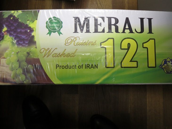 SZPI varuje před konzumací íránských rozinek s nepovolenou látkou