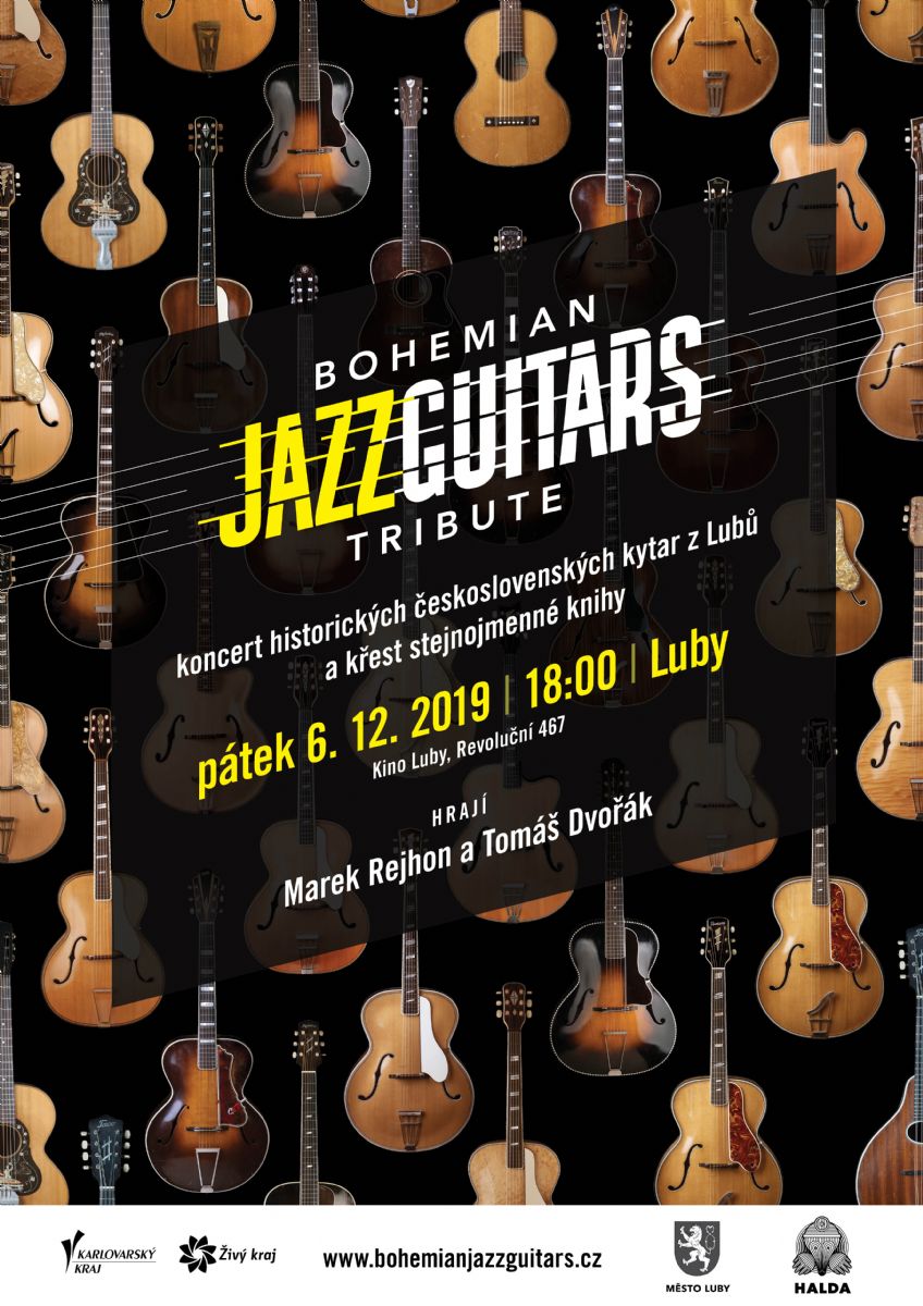 Výpravná publikace představuje neznámou historii jazzových kytar z Lubů