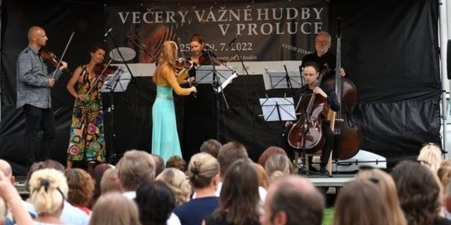 Klasická hudba pod hvězdami: Startují večery v Proluce